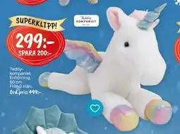 Leklust Teddykompaniet Enhörning, SEK 299 erbjuda
