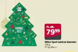 Fleggaard Ritter Sport Juletræ Kalender erbjuda