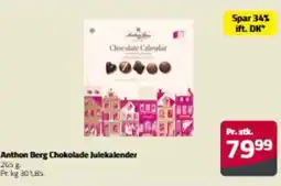 Fleggaard Anthon Berg Chokolade Julekalender erbjuda