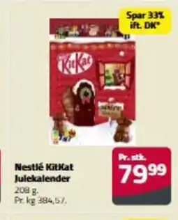 Fleggaard Nestlé KitKat Julekalender erbjuda