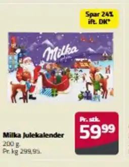 Fleggaard Milka Julekalender erbjuda