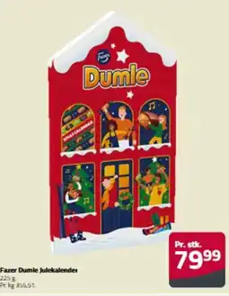 Fleggaard Fazer Dumle Julekalender erbjuda