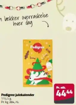 Fleggaard Pedigree julekalender erbjuda