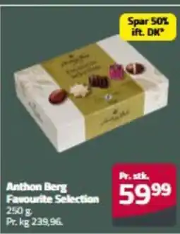Fleggaard Anthon Berg Favourite Selection erbjuda