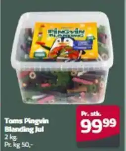 Fleggaard Toms Pingvin Blanding Jul erbjuda