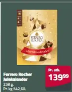 Fleggaard Ferrero Rocher Julekalender erbjuda