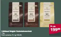 Fleggaard Callebaut Belgisk Chokoladeovertræk erbjuda