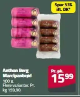 Fleggaard Anthon Berg Marcipanbred erbjuda