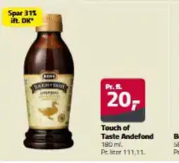 Fleggaard Touch of Taste Andefond erbjuda