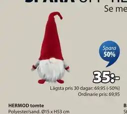 JYSK HERMOD tomte, SEK 35 erbjuda