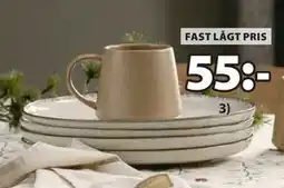 JYSK FERDUS tallrik, SEK 55 erbjuda