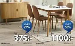 JYSK JONSTRUP matstol, SEK 375 erbjuda