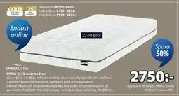 JYSK FINNA GS40 resårmadrass, SEK 2750 erbjuda