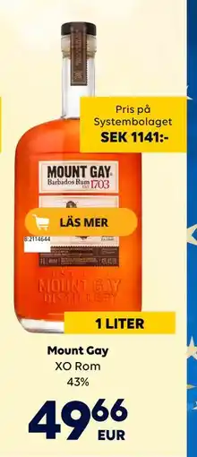 Border Shop Mount Gay, EUR 49.66 erbjuda