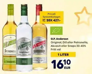 Border Shop O.P. Anderson, EUR 16.1 erbjuda