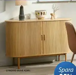 JYSK LYNGVIG skänk, SEK 4299 erbjuda