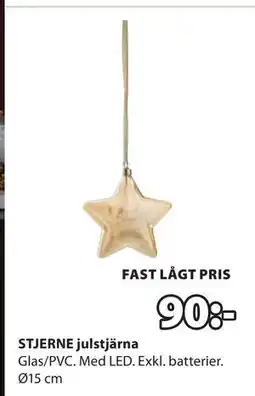 JYSK STJERNE julstjärna, SEK 90 erbjuda