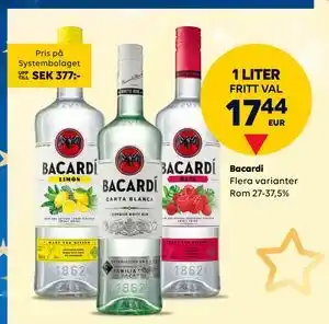 Border Shop Bacardi, EUR 17.44 erbjuda