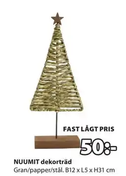 JYSK NUUMIT dekorträd, SEK 50 erbjuda