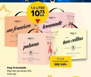 Border Shop Prep´D Cocktails, EUR 10.73 erbjuda