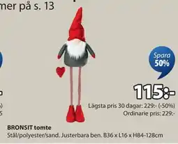 JYSK BRONSIT tomte, SEK 115 erbjuda