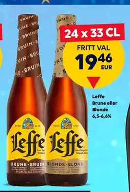 Border Shop Leffe Brune eller Blonde 6,5-6,6%., EUR 19.46 erbjuda