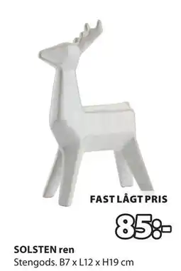 JYSK SOLSTEN ren, SEK 85 erbjuda