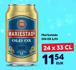 Border Shop Mariestads Old OX 6,9%, EUR 11.54 erbjuda