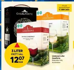 Border Shop Lindeman’s eller Casalforte, EUR 12.07 erbjuda