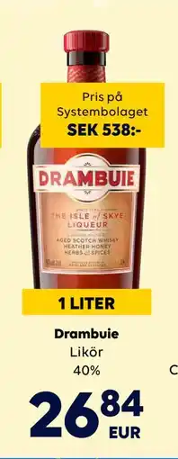 Border Shop Drambuie, EUR 26.84 erbjuda