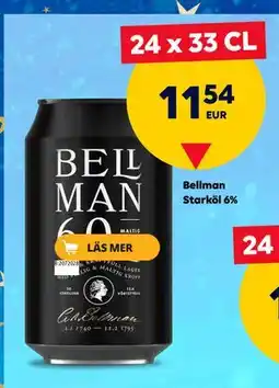Border Shop Bellman Starköl 6%, EUR 11.54 erbjuda