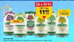 Border Shop Somersby Cider, EUR 11.4 erbjuda