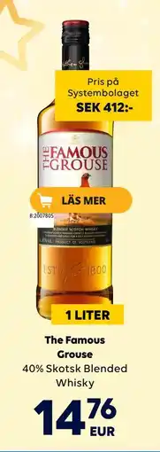 Border Shop The Famous Grouse, EUR 14.76 erbjuda