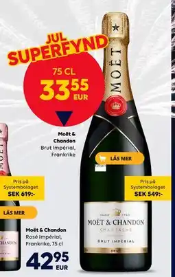 Border Shop Moët & Chandon, EUR 33.55 erbjuda