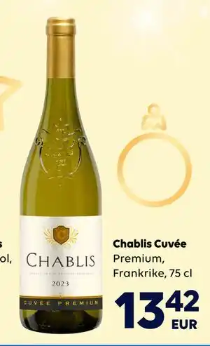 Border Shop Chablis Cuvée, EUR 13.42 erbjuda