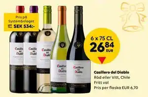 Border Shop Casillero del Diablo, EUR 26.84 erbjuda
