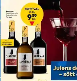 Border Shop Sandeman, EUR 9.39 erbjuda