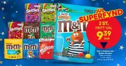 Border Shop M&M´s, Maltesers eller Skittles slik poser, EUR 9.39 erbjuda