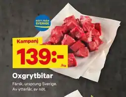 City Gross Oxgrytbitar, SEK 139 erbjuda