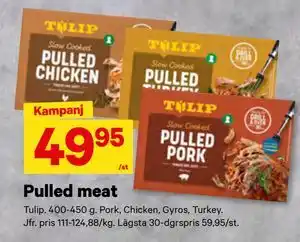 City Gross Pulled meat, SEK 49.95 erbjuda