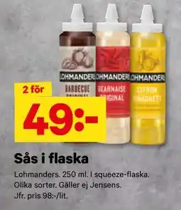 City Gross Sås i flaska, SEK 49 erbjuda