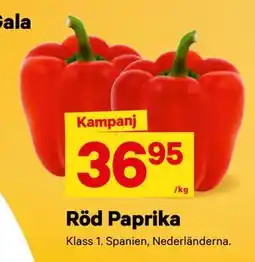 City Gross Röd Paprika, SEK 36.95 erbjuda