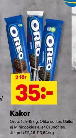 City Gross Kakor, SEK 35 erbjuda