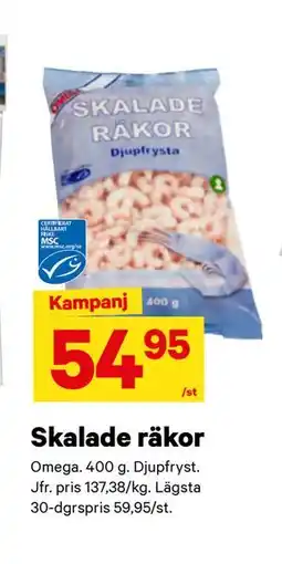 City Gross Skalade räkor, SEK 54.95 erbjuda