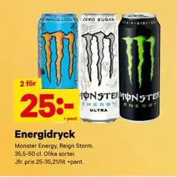City Gross Energidryck, SEK 25 erbjuda
