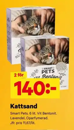 City Gross Kattsand, SEK 140 erbjuda