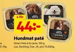 City Gross Hundmat paté, SEK 44 erbjuda