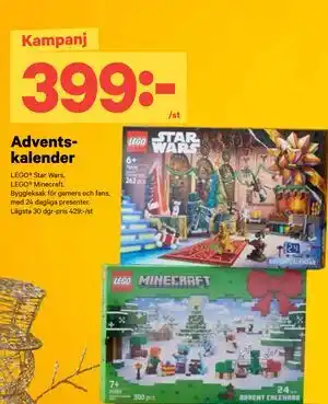 City Gross Adventskalender, SEK 399 erbjuda