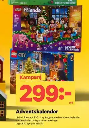 City Gross Adventskalender, SEK 299 erbjuda