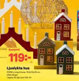 City Gross Ljuslykta hus, SEK 119 erbjuda